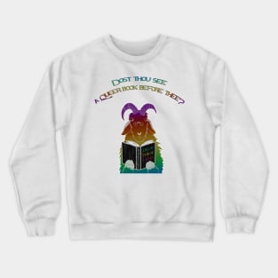 Bleak Phillip and the Big Gay Book of Horror Crewneck Sweatshirt